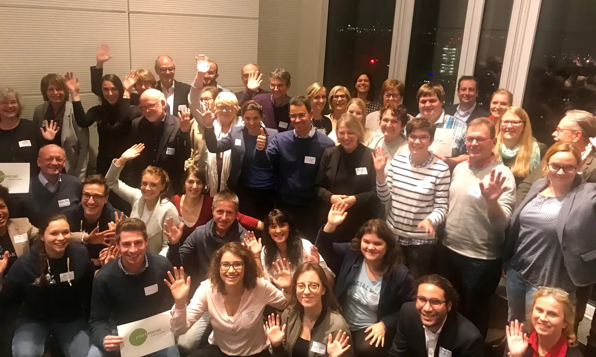 Gruppenfoto startsocial 
