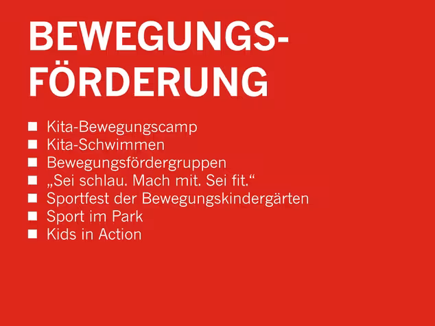 Bewegungsförderung