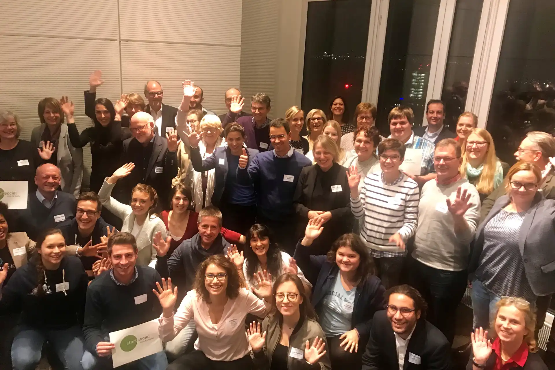Gruppenfoto von startsocial
